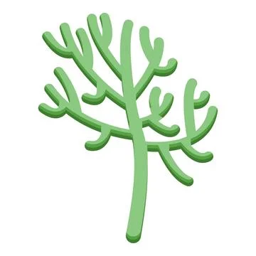 Algae icon isometric vector. Marine grass Stock-Illustration