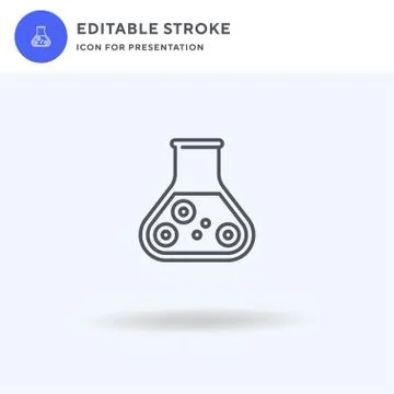 Algae icon vector, filled flat sign, solid pictogram isolated on white, logo Illustrazione stock