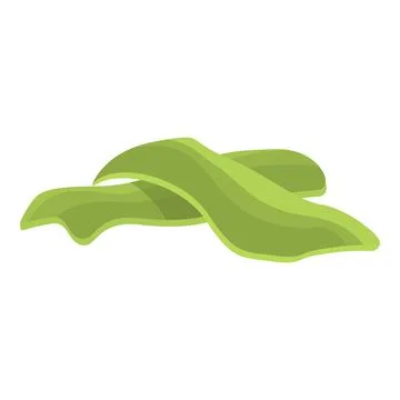Algae plant icon cartoon vector. Spirulina alga Stock Illustration