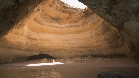 Algarve cave Stock Footage 111670519