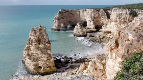 Algarve coastline Stock Footage 168973118
