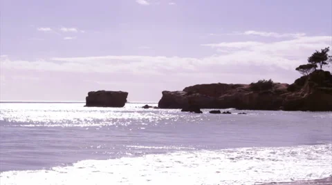 Algarve - St Eulalia Beach Still E2 Stock Footage 46311302