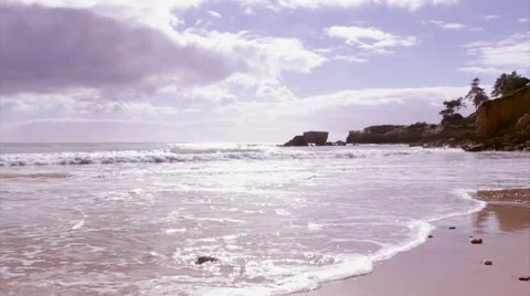 Algarve - St Eulalia Beach timelapse C2 Stock Footage 46226961