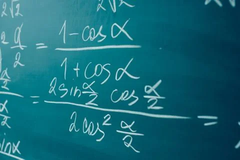 Algebra and analysis beginnings. Trigonometry and elementary functions. Fotos de archivo
