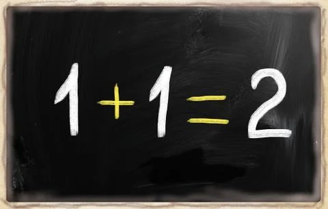 Algebra blackboard Stock Illustration