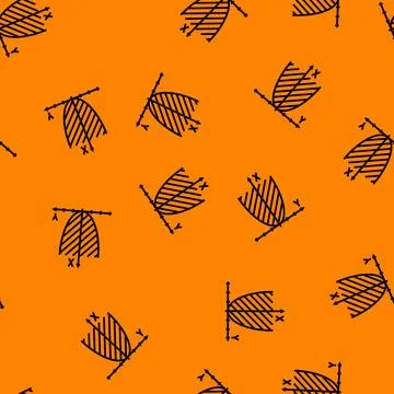 Algebra education science vector seamless pattern Illustrazione stock