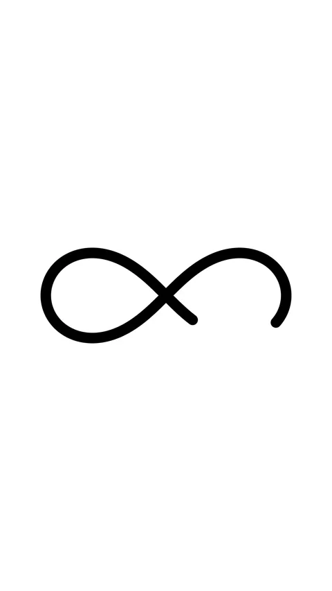 Algebraic Mathematical Variables Calligraphy Sequence Loop Vídeo Stock 334365154