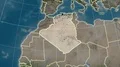 Algeria and neighborhood. Satellite 4k or 4k+ Resolution