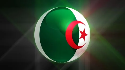 Algeria-Globe Stock-Footage 7769960