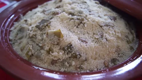 Algerian couscous Stock Footage 229895862