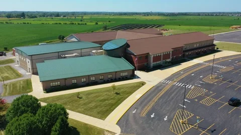 Algonquin, Illinois - Schools - Mackeben Elementary School 01 Stock Footage 323873492