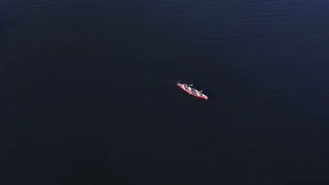 Algonquin Park Canoe Stock Footage 323579280