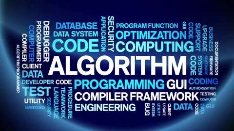 Algorithm Animated Word Cloud,animation  