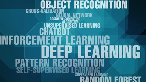 Algorithm for artificial intelligence deep learning approach to abstract Stock Footage 270423251