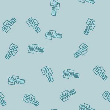 Algorithm big data line seamless pattern Stock Illustration