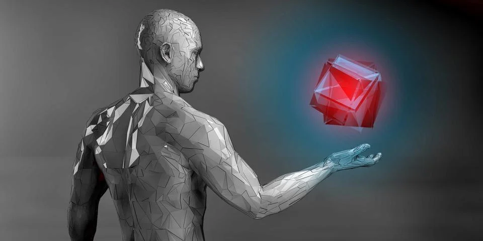 Algorithm Burden Visualized With Geometric Interface Design 库存插图