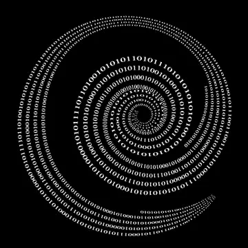 Algorithm, Data Code, Decryption and Encoding 스톡 일러스트