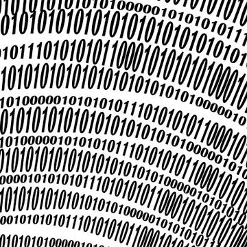 Algorithm, Data Code, Decryption and Encoding Stock Illustration