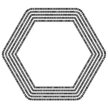 Algorithm, Data Code, Decryption and Encoding Binary Code Background. Numb... 스톡 사진