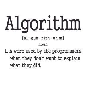 Algorithm Definition イラスト素材