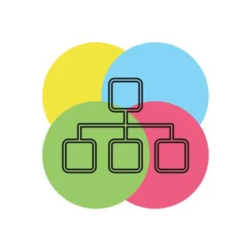 Algorithm icon.  element illustration. Stock-Illustration