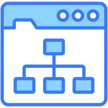 Algorithm Icon. User interface Vector Illustration, As a Simple Vector Sign.. イラスト素材
