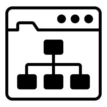 Algorithm Icon. User interface Vector Illustration, As a Simple Vector Sign.. イラスト素材