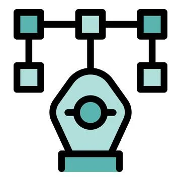 Algorithm managing network connections with multiple devices イラスト素材