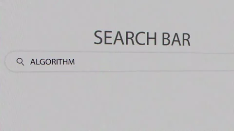 Algorithm Technology Word with background Stock-Footage 296482006