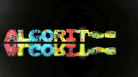 Algorithm text Stock-Footage 116759899