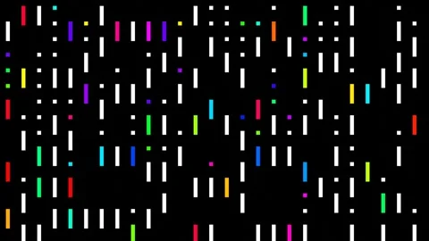 Algorithm Visualization: Unveiling Data Patterns Stock Footage 304297171