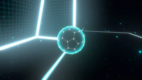 Algorithmic Tactical Soccer: Sideline Cam Bottom Right Stockbeeldmateriaal 335455121