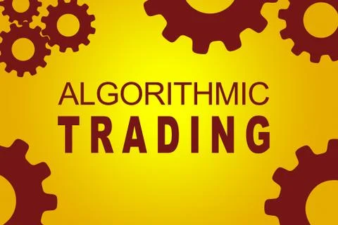 Algorithmic Trading concept Stock Illustration