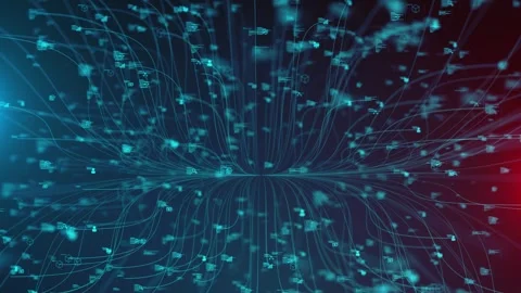 Algorithms System Security Analytics Data Computing Model Stock Footage 302885792