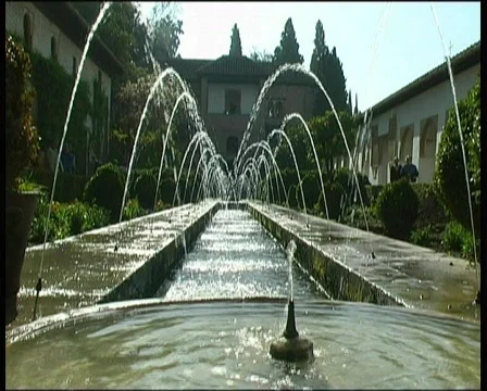 Alhambra architecture Stock Footage 146117