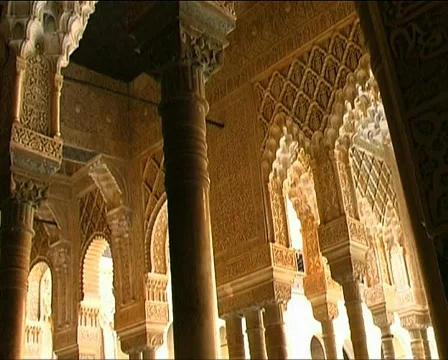 Alhambra architecture Stock Footage 146127