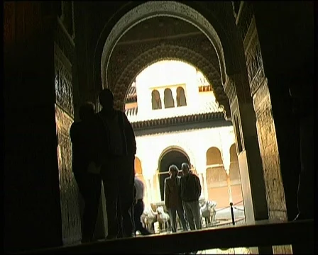 Alhambra architecture   Video stock 146134
