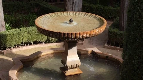 The Alhambra fountain 動画素材 74087096