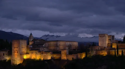 The Alhambra, Granada Stock Footage 36038584