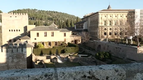 Alhambra of Granada Stock Footage 171265273