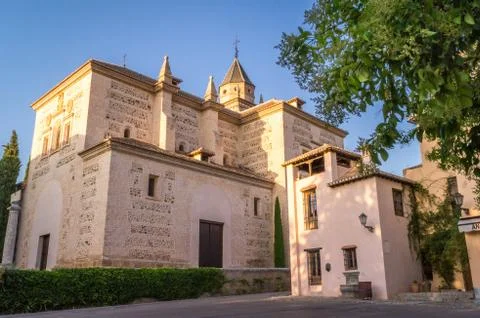Alhambra of Granada, museum Stock Photos