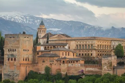 Alhambra granada Stock Photos