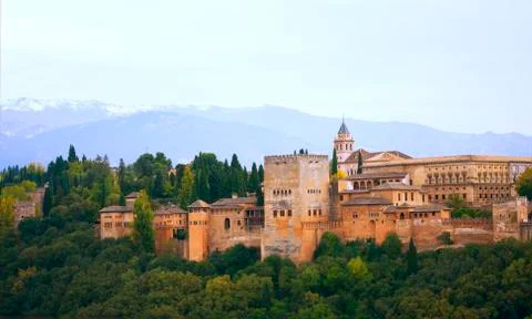 Alhambra Granada Foto stock