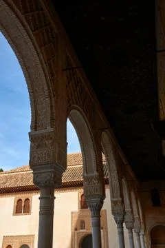 The Alhambra of Granada Stock Photos