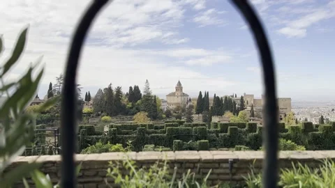 Alhambra, Granada, Spain Stock Footage 257676992