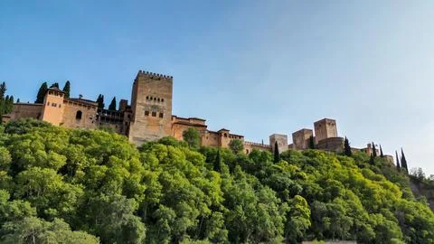 Alhambra in Spain Stock Photos
