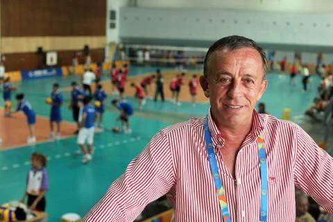 Ali Agaoglu portrait Stock Photos