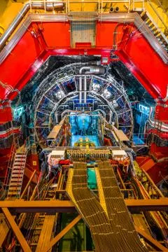 ALICE detector experiments Stock Photos