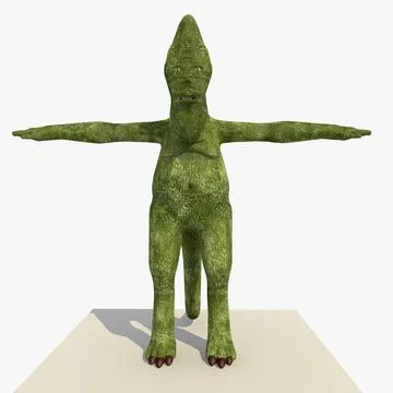 Alien 2 Rigged 3D Model
