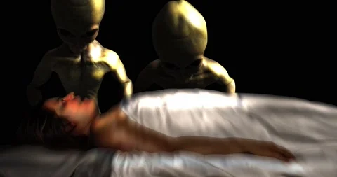 Alien Abduction Stock Footage 155042071